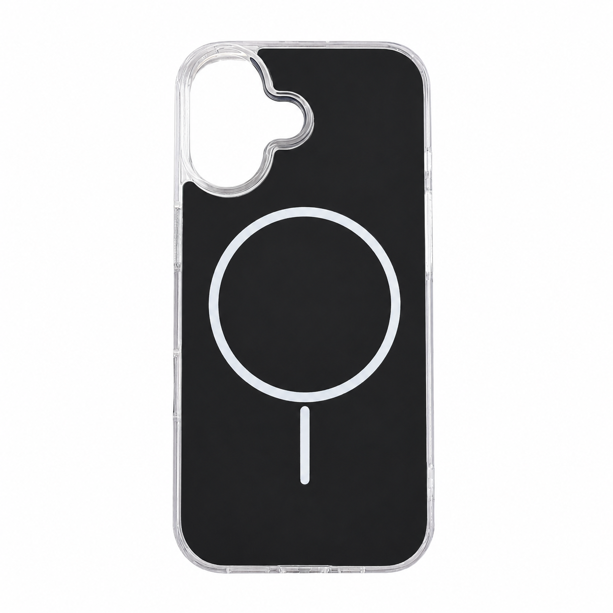 MagSafe-compatible shockproof case in black designed for iPhone 17_PC84-IPH17BK